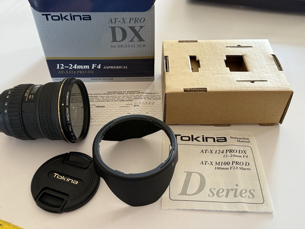 Tokina AT-X Pro DX 12-24mm f/4 SD (IF) AF Aspherical Lens for