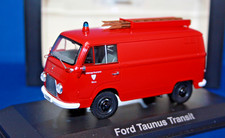 Ford Taunus Transit FK Feuerwehr German Fire Van - Maßstab 1:43 von Norev 270531