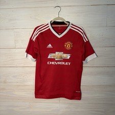 Manchester 2015/2016 Home Football Soccer Youth Jersey XL