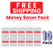 Sudocrem Antiseptic Healing Cream Bulk Value 60g Pack of 10 - EXP 12/2026 