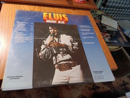 Elvis Presley Moody Blue Vinyl LP Record Factory  Sealed