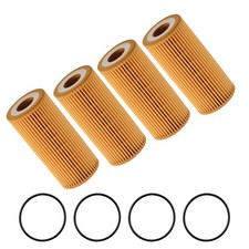 Juego de 4 kits de filtro de aceite HU6013Z para Audi A3 A4 Quattro VW Passat Jetta Golf