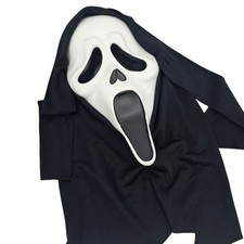 Ghostface Scream Mask Fun World Horror Movie Costume Prop Spirit Halloween