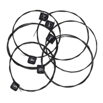 6pcs/lot Nylon + 3 %Polyester Classic Guitar String NX35-C Color Plated Wir XN