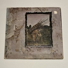 Led Zeppelin Untitled IV Vinyl LP 1971 Atlantic Records Club Edition SD 7208