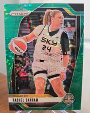 2024 Panini Prizm WNBA #25 Rachel Banham Green Pulsar Prizms /25