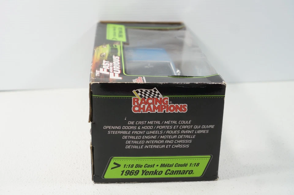Racing Champions Fast Furious 1969 Yenko Camaro 1:18 Diecast Car - Image 3 of 4