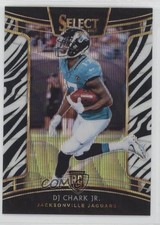 2018 Panini Select Concourse Zebra Prizm DJ Chark Jr #60 6s2