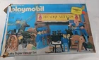 Vintage Playmobil 1704 Cavalry Super Deluxe Set With Box See Pics