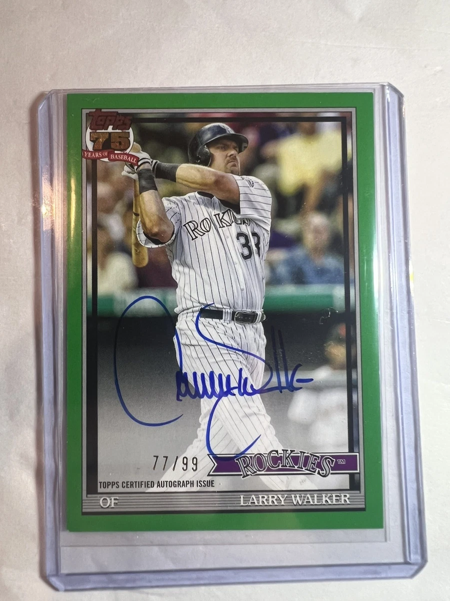 2026 Topps Series 1 - Larry Walker #91A-LWA for sale | eBay
