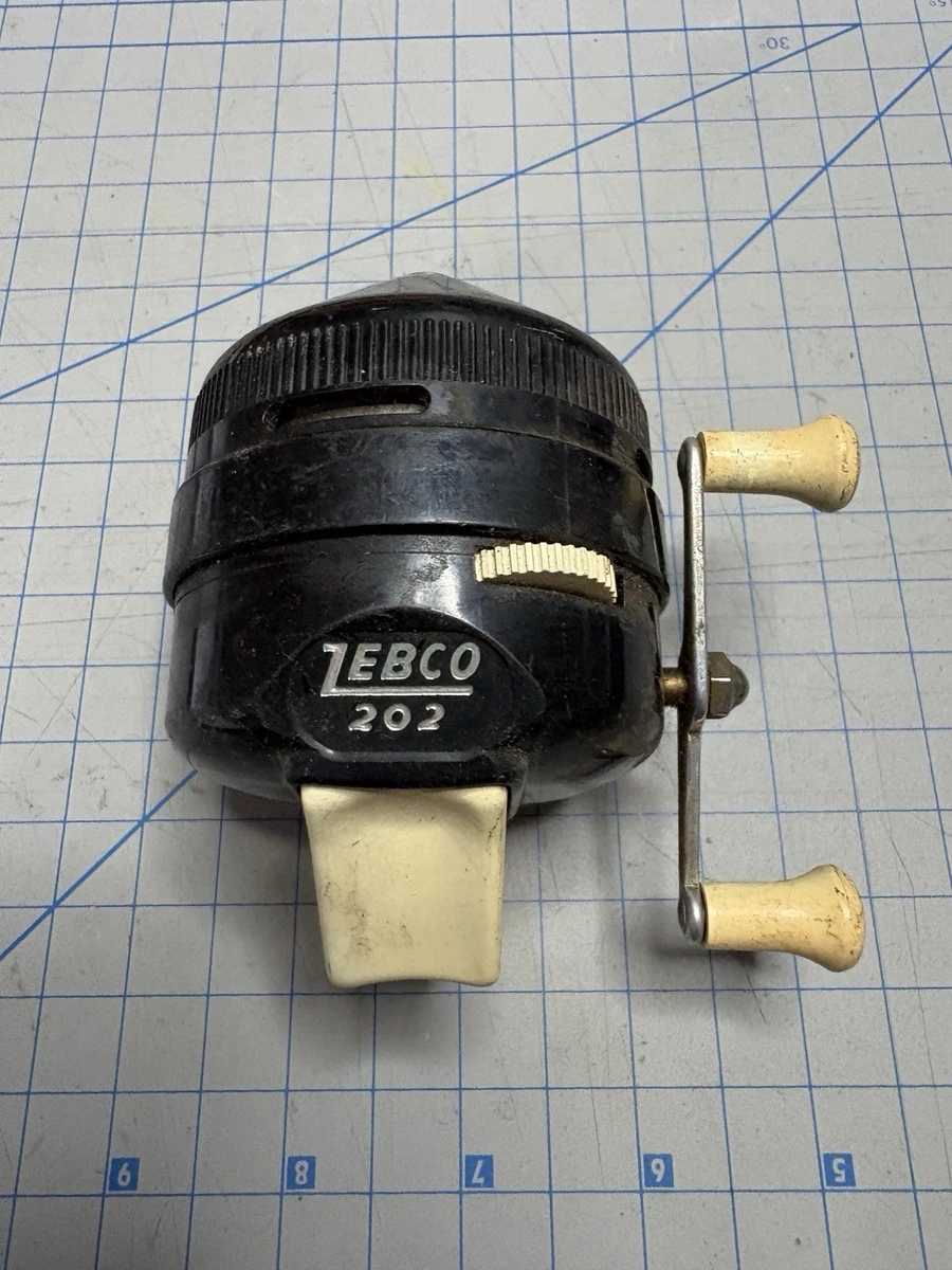 希少　旧かっこいいオールドリール　ゼブコ　20／10　1982年　ＵＳＡ製 Vintage Zebco 202 In Vintage Casting Fishing Reels for sale | eBay