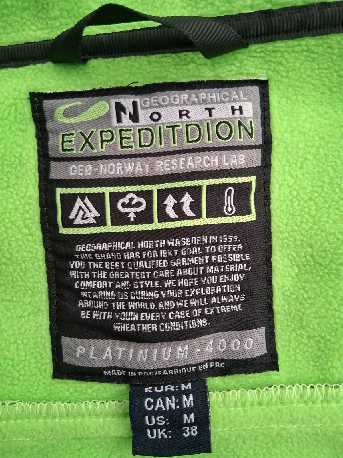 Geographical Norway Temix Softshell Jacket Dry Te… - image 19