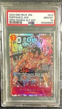PSA10 One Piece Card Comic Para Ace Japanese Rare GEM MINT Limited Edition 2022