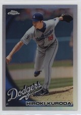 2010 Topps Chrome Refractor Hiroki Kuroda #113 7mb
