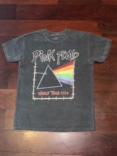 pink flyod t shirt medium world tour 1980