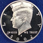 2002-S Kennedy Silver Half Dollar DCAM Ch Proof