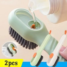Multifunctional Cleaning Brush Soft Automatic Liquid Shoe Brush Shoe Clothing  