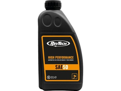 RevTech High Performance Motorcycle Engine Oil SAE 50 Motoröl 35050 946ml