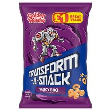 Golden Wonder Transform-A-Snack Saucy BBQ Flavour Snacks 56g × 18 × 1