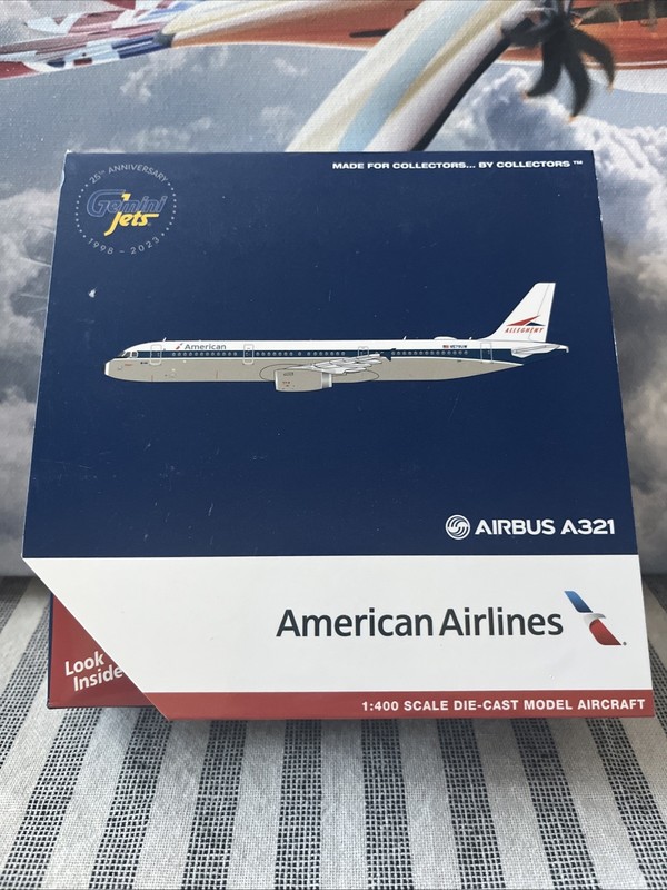 Gemini Jets 1:400 American Airlines/Allegheny A 321 N579UW