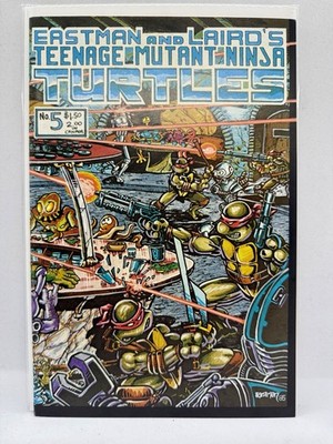 1985 Teenage Mutant Ninja Turtles #5, #6 and #7 1st Print  - RARE!