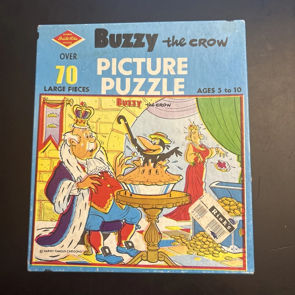 Lot of 6 Vintage Picture Puzzles Baby Huey herman katnap beatle bailey Blondie - Image 4 of 4