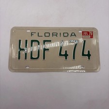 Plaque Florida Hdf 414 Vintage Bernard Catand Paris Collection