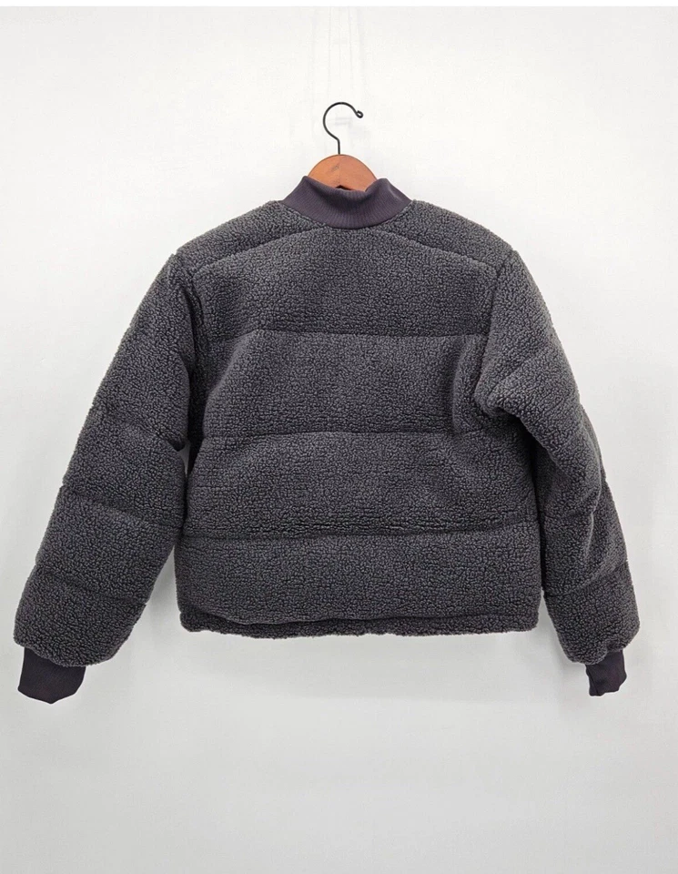 Columbia Puffect Novelty Jacket Women's Size Small Gray Puffer Coat NEW WL8619 - Image 2 of 4