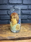 Vintage 1977 Star Wars Luke Skywalker Leia Burger King Coca Cola Glass