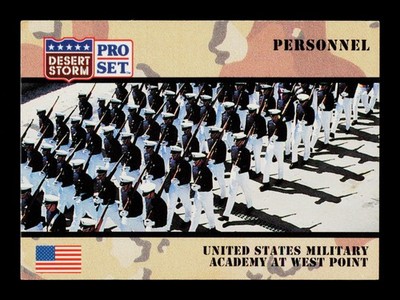 United States Military Academy At West Point 125 Desert Storm Pro Set 1991 TCG