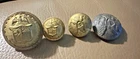 Civil War buttons-General Service/Union Infantry/NY Militia Staff Officer