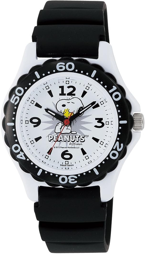 Citizen Q & Q] Watch Analog Snoopy Waterproof Urethane Belt AA96