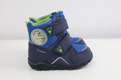 Neue Stiefel von Lurchi Gr. 22 23 Kalle mit SympaTex blau Boots für Jungen