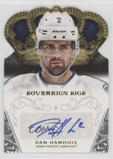 2013-14 Panini Crown Royale Sovereign Signatures Dan Hamhuis #SO-DHA Auto jg3