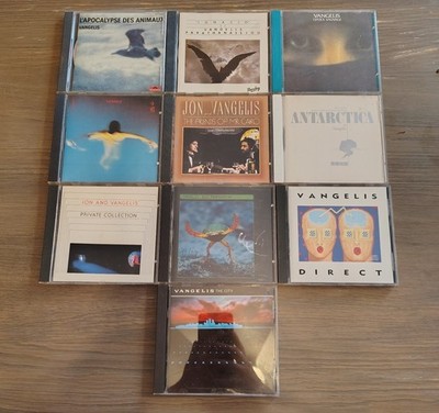 Vangelis 13 CD Lot - Opera Sauvage Soil Festivities Direct Heaven Hell China