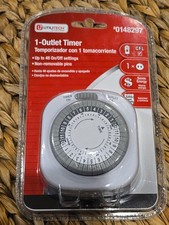 UTILITECH Steckdosen-Zeitschaltuhr mit 48 Ein/Aus-Einstellungen 125V-60H NEU und versiegelt