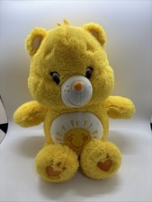 Funshine Bear Care Bears 14" Plush Bear Yellow Sunshine