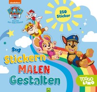 Paw Patrol Stick*Rn, Malen, Gestalten. Mit 250 Stick*Rn. FüR Kinder Ab 3 Jahren