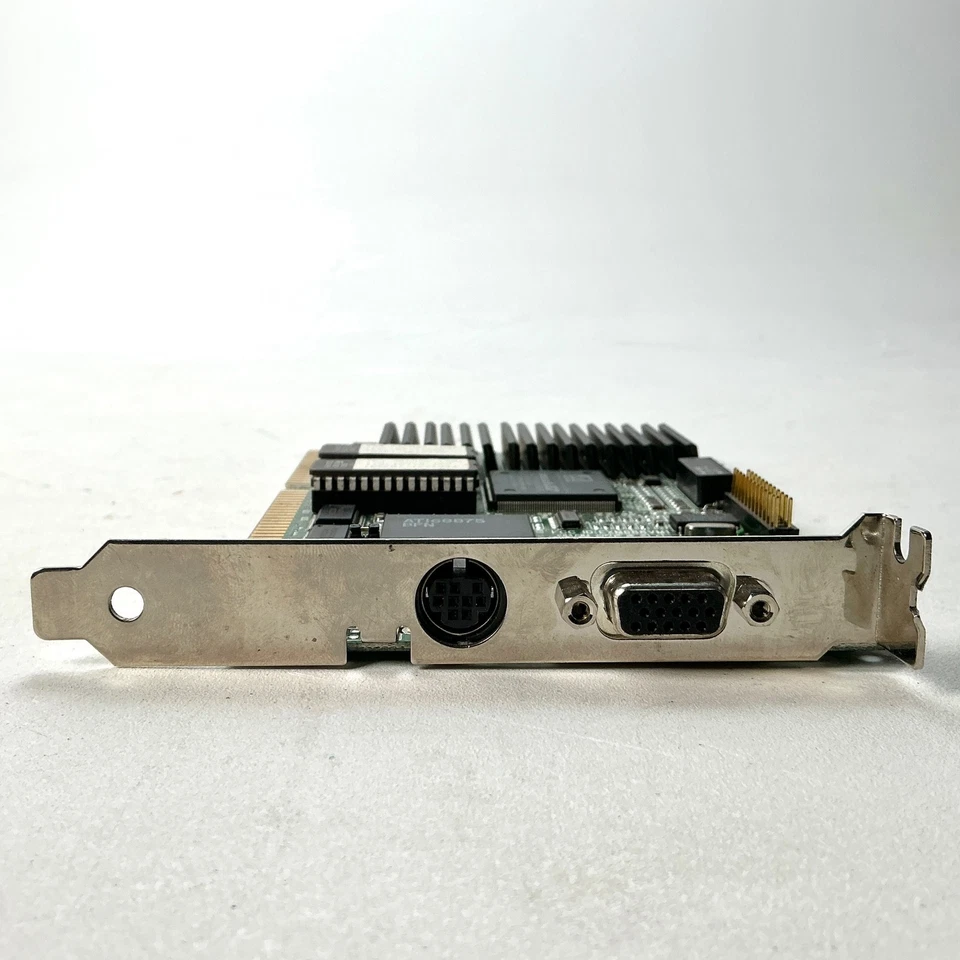 ATI Mach32 Graphics Ultra Pro 2MB ISA VGA Vintage Video Card 1993 DOS - Image 4 of 4