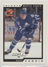 1996-97 Score Mats Sundin #160 HOF 0kv2