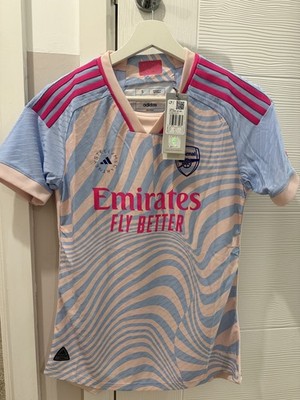 PLAYER ISSUE Adidas Arsenal Stella McCartney Auswärtstrikot 23/24 Small