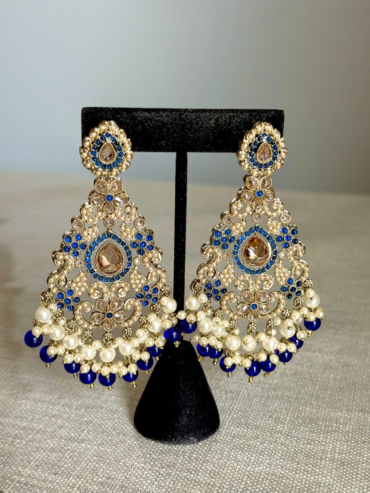 Pendientes Bollywood Jumka Mujer Joyería de Moda