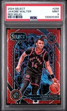 Ja'Kobe Walter 2024-25 Select Courtside #298 Red Mojo Prizm /20 (RC) PSA 9