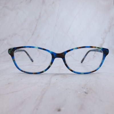 Modo Lapis Blue Tortoise Handmade Cat Eye Eyeglass Frames 48-15-140 Japan