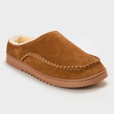 dluxe by dearfoams Men's Fraiser Slide Slippers