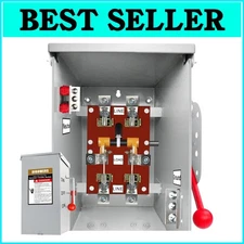 Dual-Circuit 200 Amp Generator Transfer Switch - Easy Install & Safe