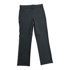 Quince Ultra-Stretch Ponte Straight Leg 4-Pocket Pants | Charcoal Grey | SP