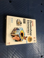 Adobe Photoshop Elements 6 PC DVD ROM  CIB  Manual  Win XP Vista