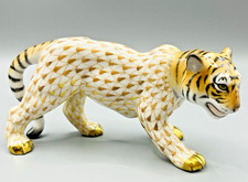 Herend Figurine Small Tiger 5 Mosaic Fishnet ...