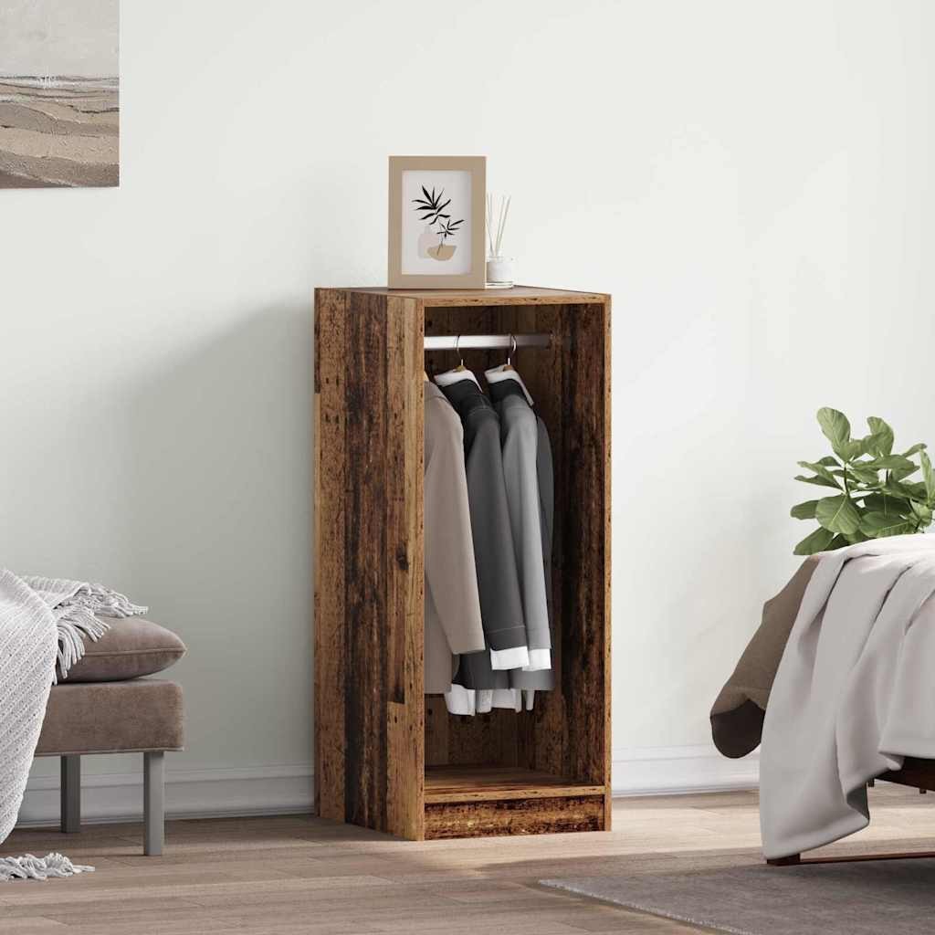 Mobile Guardaroba Industrial 41x48x102 cm - Legno Recuperato e Design